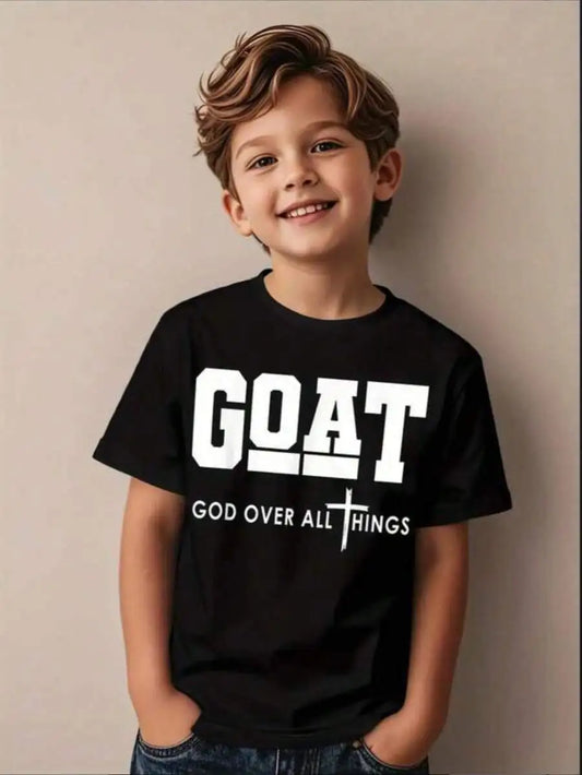 God Over All Things Christian Graphic Tee Unisex Cotton Shirt