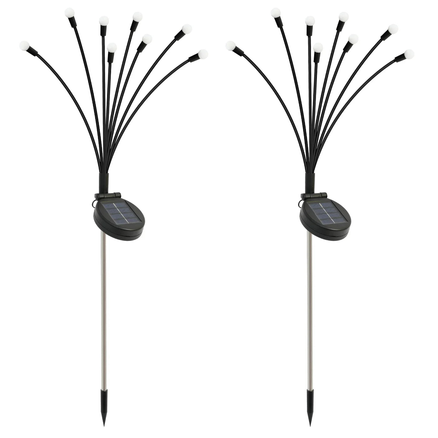 8 Head Solar Firefly Lights LED Outdoor Garden Decorative Waterproof