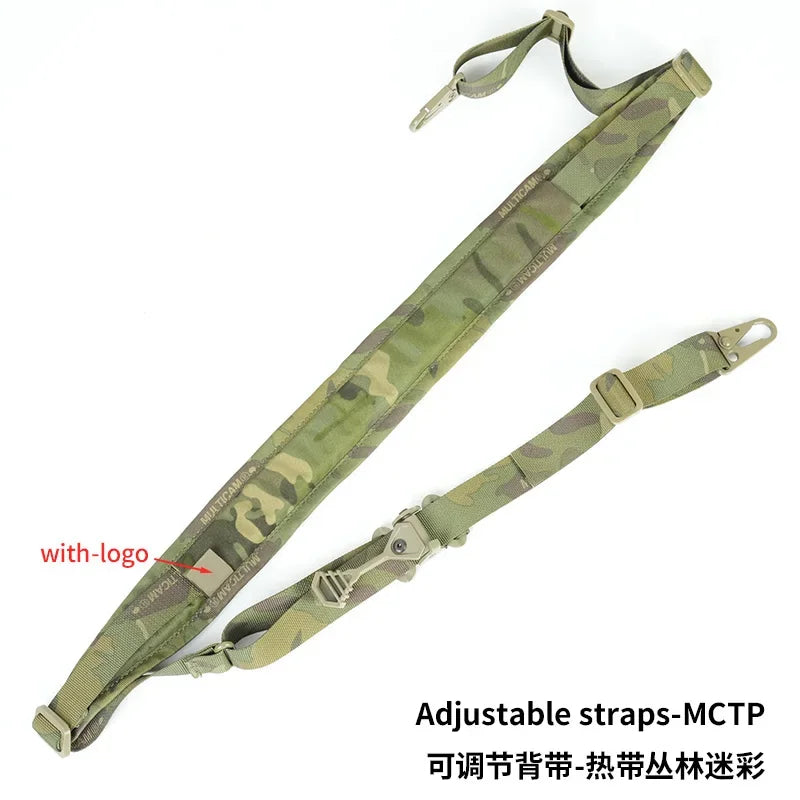 Modular Tactical Rifle Sling With Padded Design For Shooting