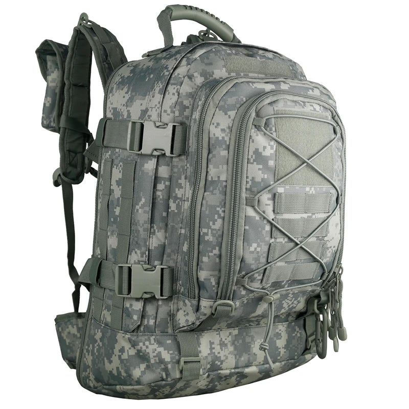 LQARMY Tactical Backpack Durable Nylon Bag For Hiking Camping Travel