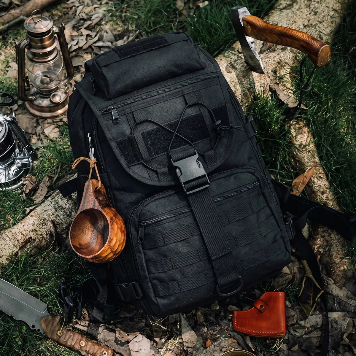 ReFire Gear Tactical Commuter Backpack With MOLLE Storage System