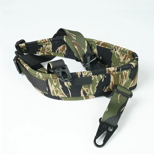 Tactical Adjustable Dual Point Nylon Sling For Firearms