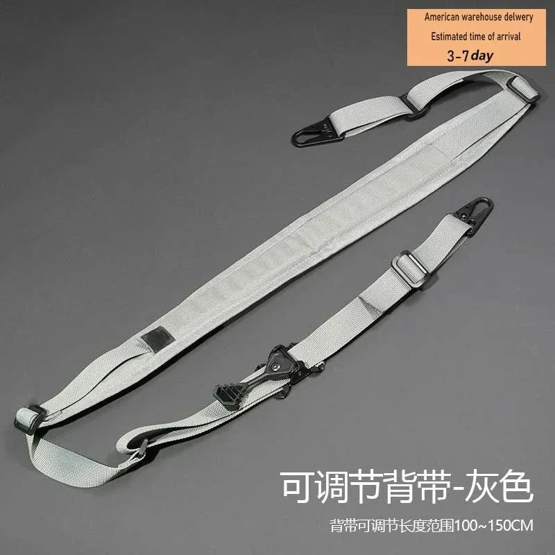 Modular Tactical Rifle Sling With Padded Design For Shooting