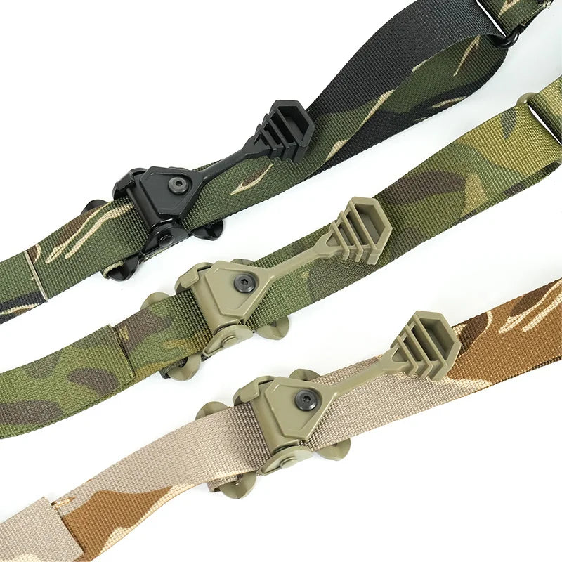 Modular Tactical Rifle Sling With Padded Design For Shooting