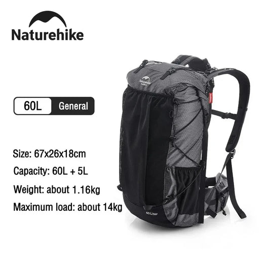 Naturehike Waterproof Hiking Backpack With Rain Cover