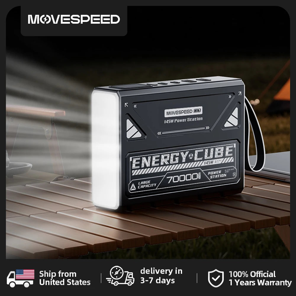 Movspeed Z70 Rechargeable LED Emergency Light 70000mAh Outdoor