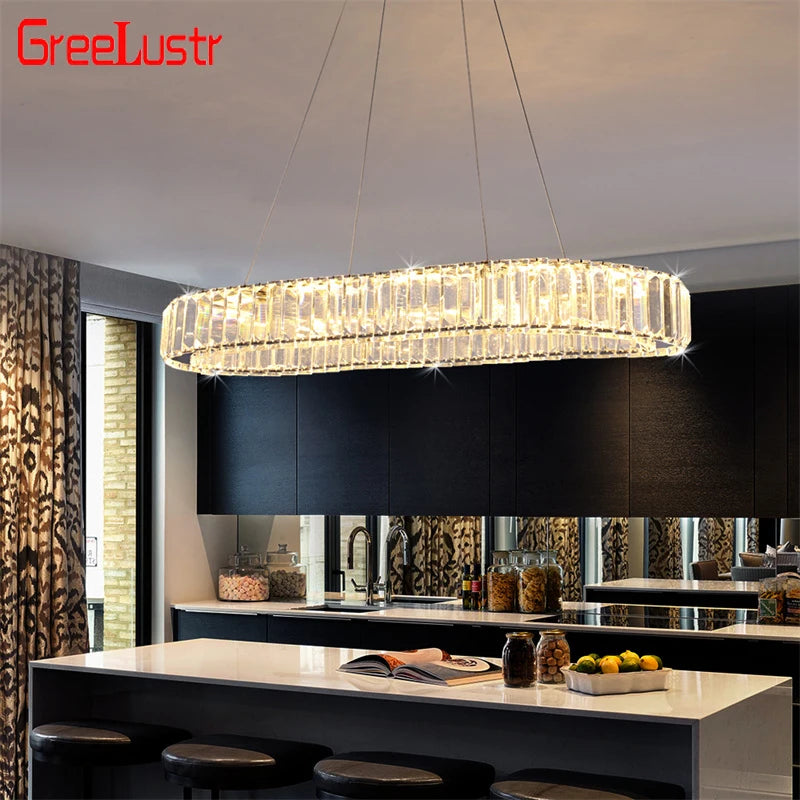 GreeLustr Oval Ring Led Ceiling Lamp For Living Room
