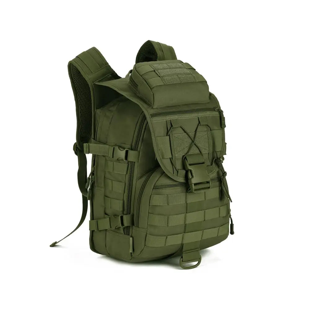 Nylon Tactical Molle Backpack Water Resistant Outdoor Trekking Bag