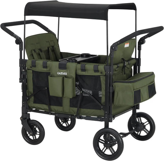 HiMiss Premium Four Seater All Terrain Stroller Wagon