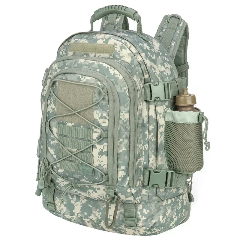LQARMY Military Tactical Backpack With MOLLE Design For Outdoor Hiking