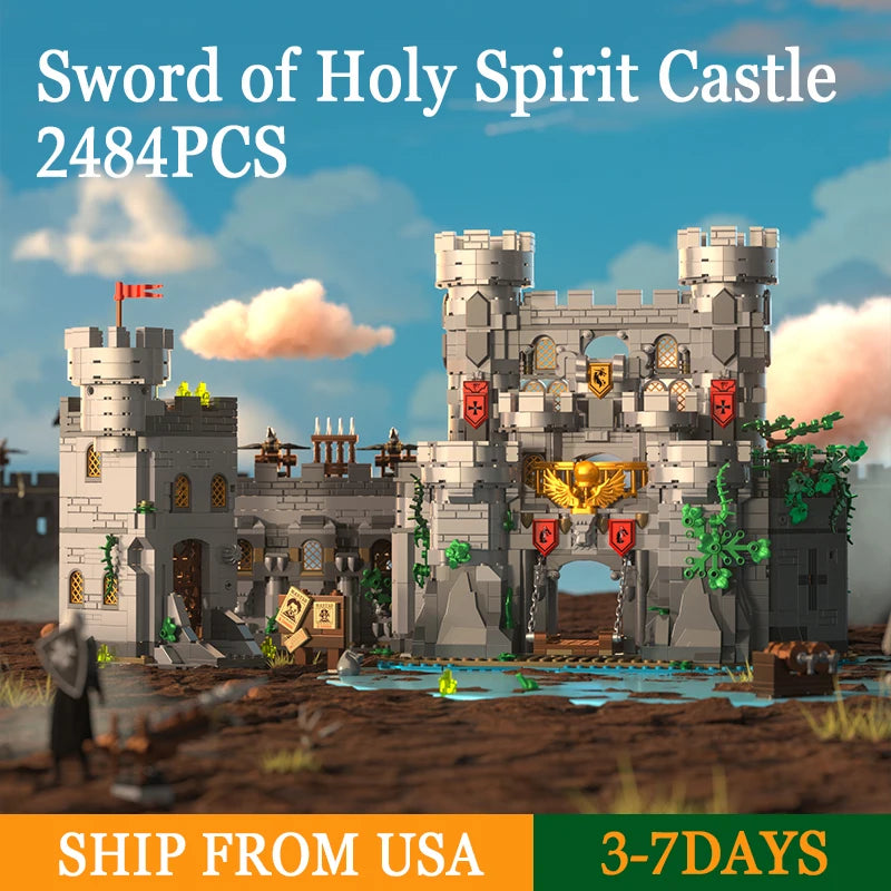 Sword of Holy Spirit Castle Building Blocks Model Kit