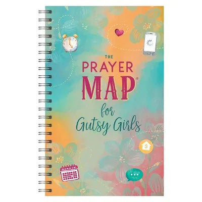 Prayer Map For Gutsy Girls Faith Maps Christian Devotional Book