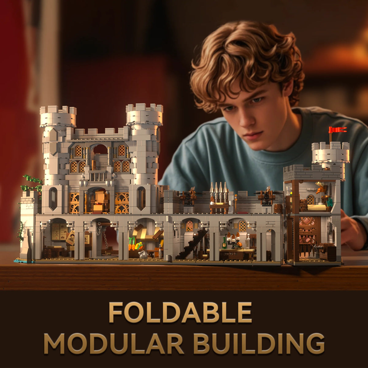 Sword of Holy Spirit Castle Building Blocks Model Kit