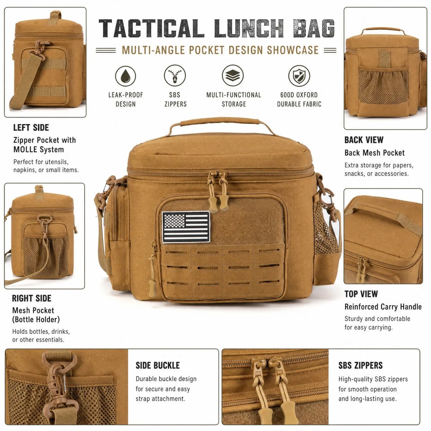 ReFire Gear Leakproof Tactical Insulated Hunting Bag