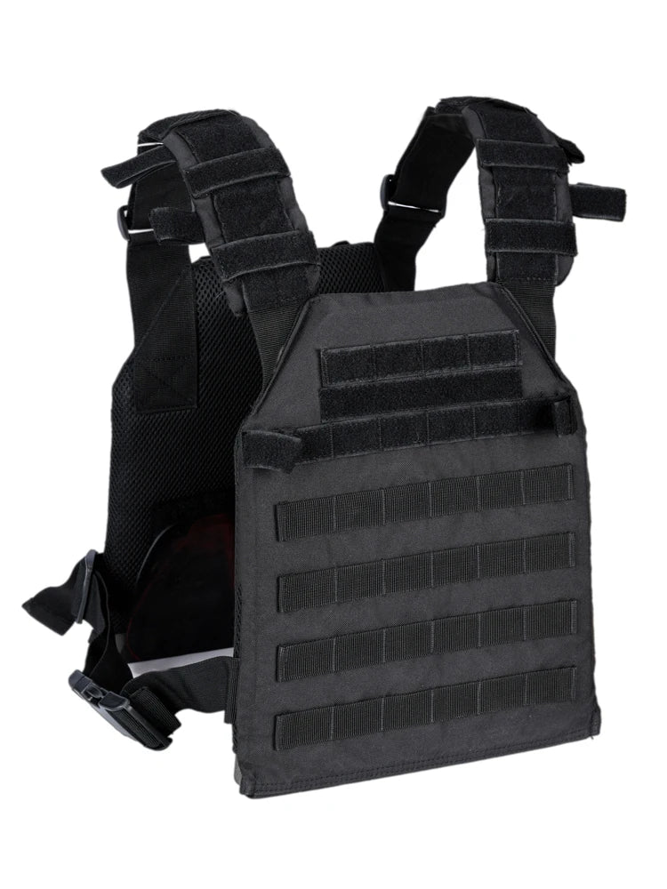 Durable Nylon Molle Plate Carrier Tactical Vest For Outdoor Training