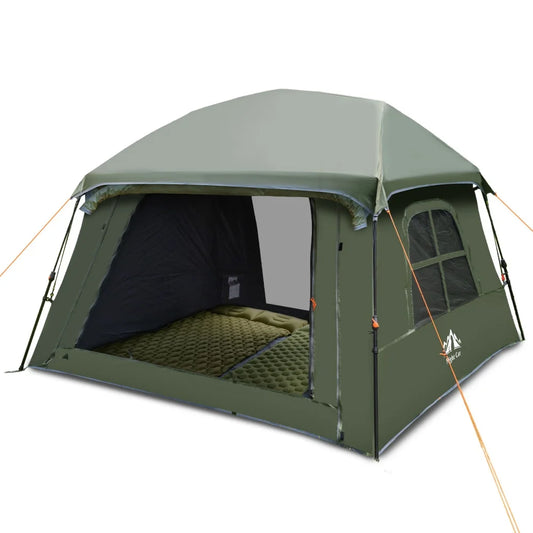 Night Cat Pop Up Blackout Waterproof Camping Tent With Vestibule