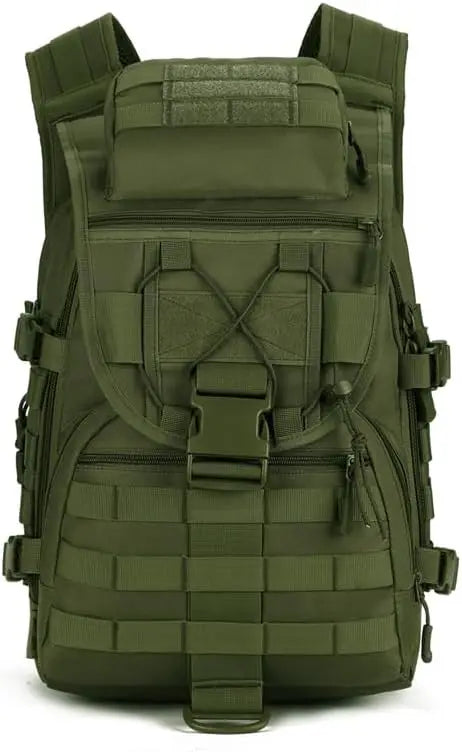 Nylon Tactical Molle Backpack Water Resistant Outdoor Trekking Bag