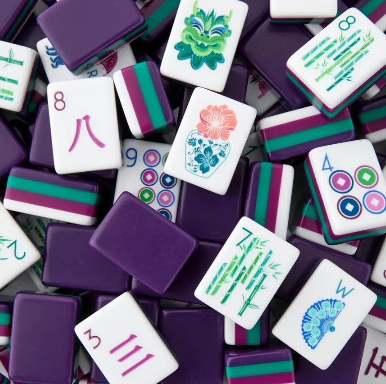 Premium Acrylic American Mahjong Set With 160 Game Pieces
