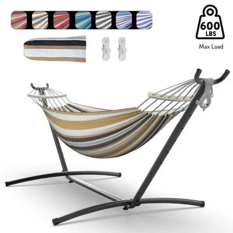 Gyroor Heavy Duty Adjustable Stand Hammock With Storage Bag