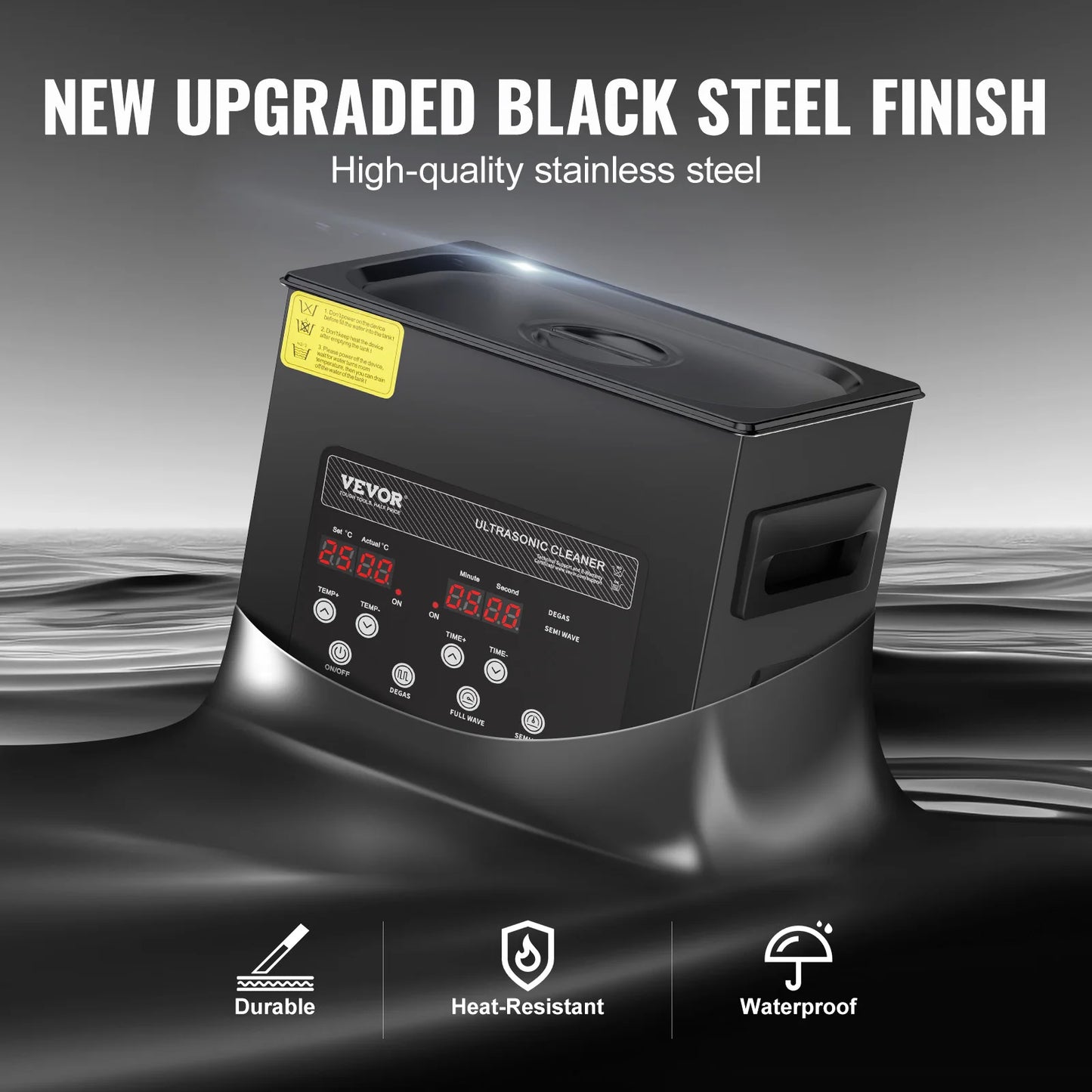 Succebuy Portable Ultrasonic Cleaner With Timer For Dishes