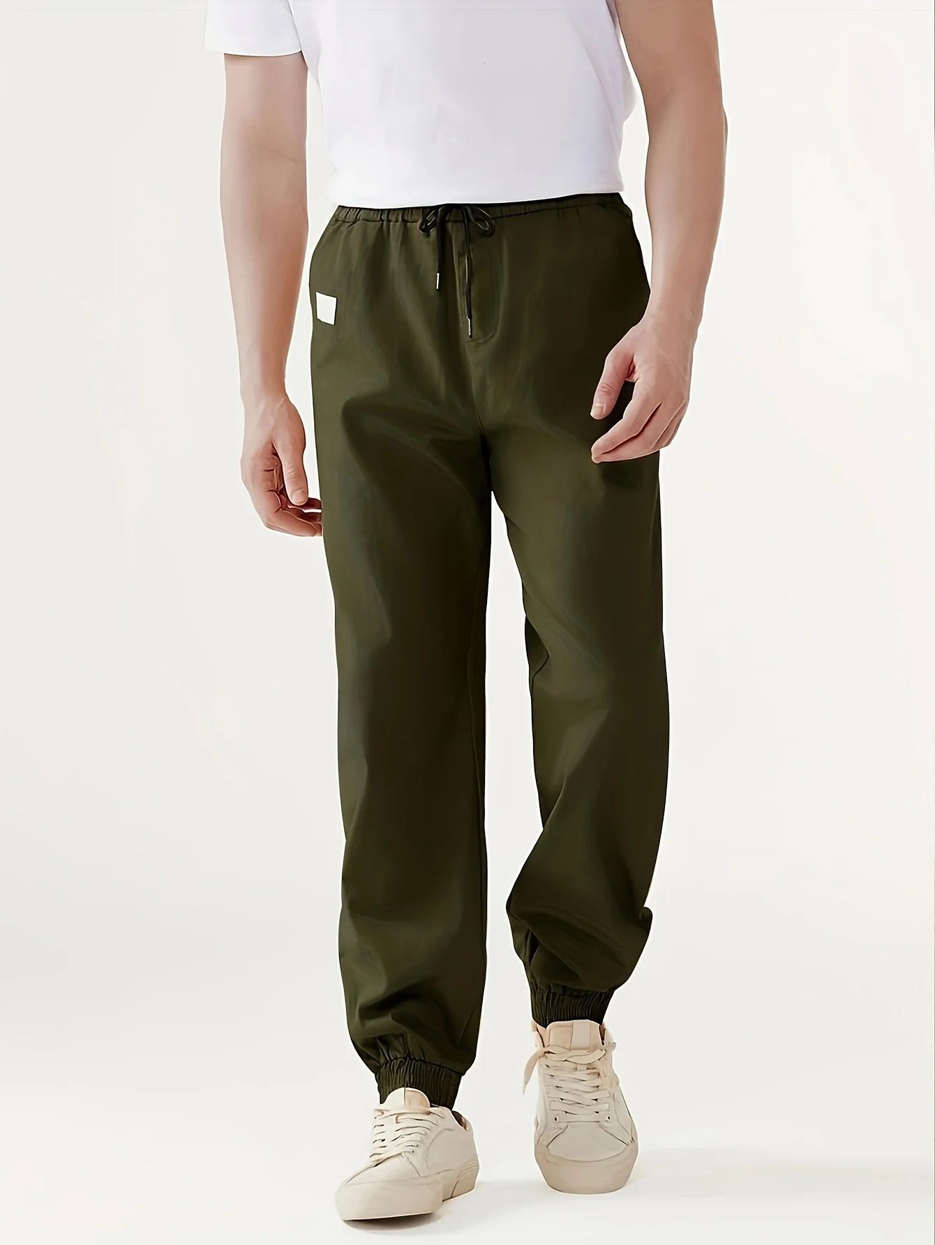 Winthunder Men Multi Pocket Regular Fit Workwear Casual Pants