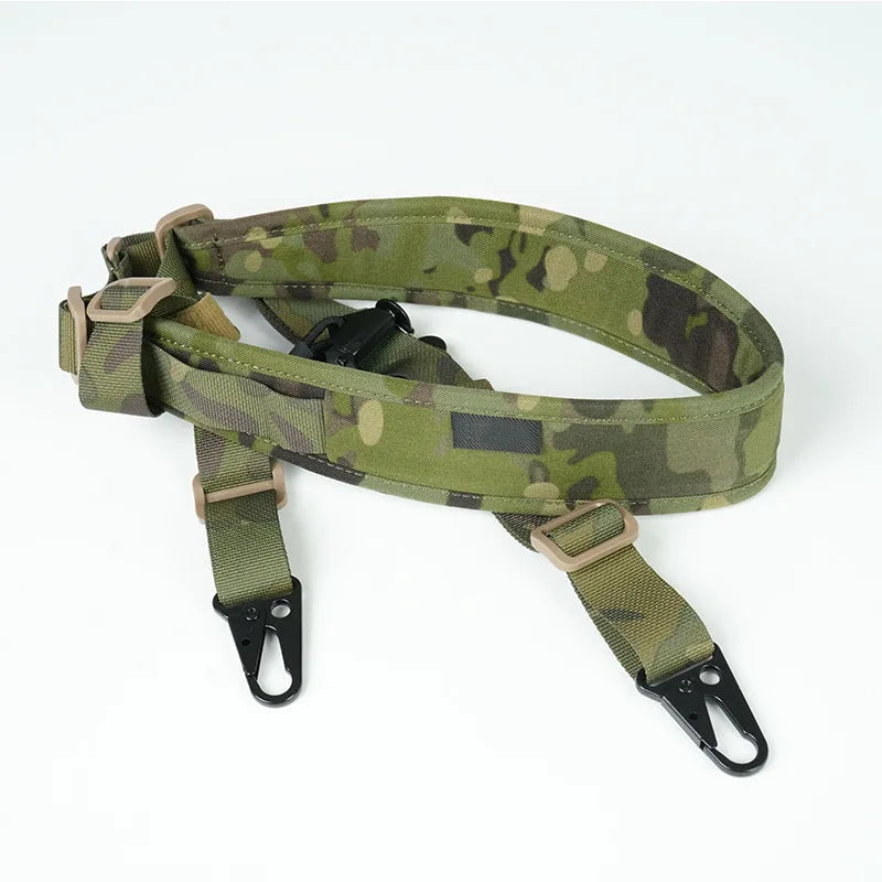 Tactical Adjustable Dual Point Nylon Sling For Firearms