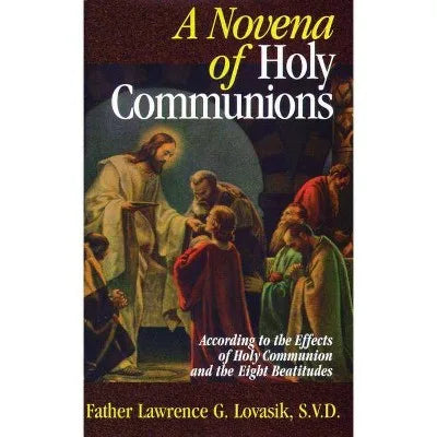 Novena Of Holy Communions Devotional Paperback Book For Adults