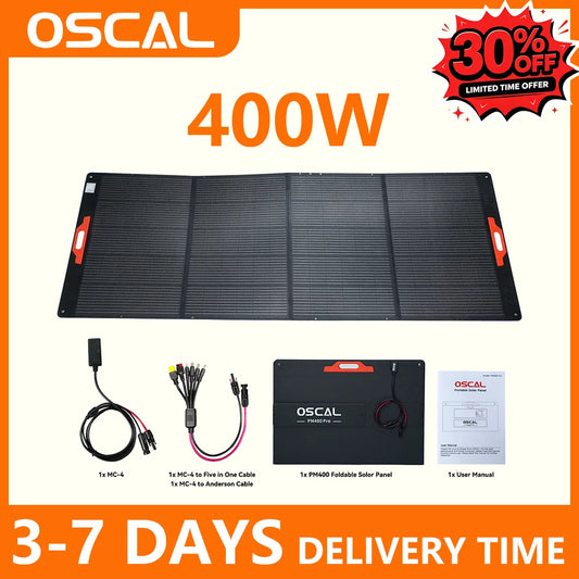 Oscal Portable Foldable Solar Panel Charger With IP67 Waterproof Design