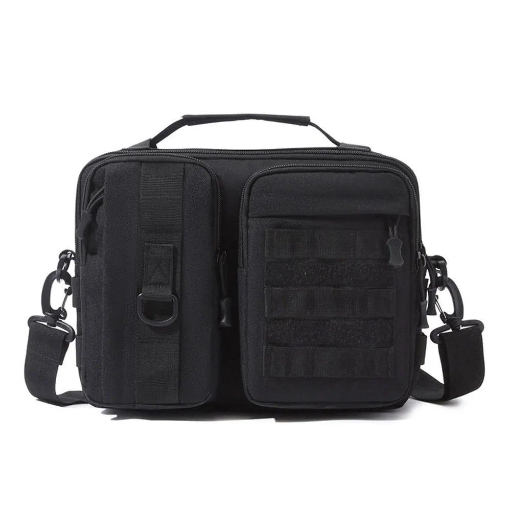 Tactical Nylon Crossbody Bag For Hiking And Camping Adventures