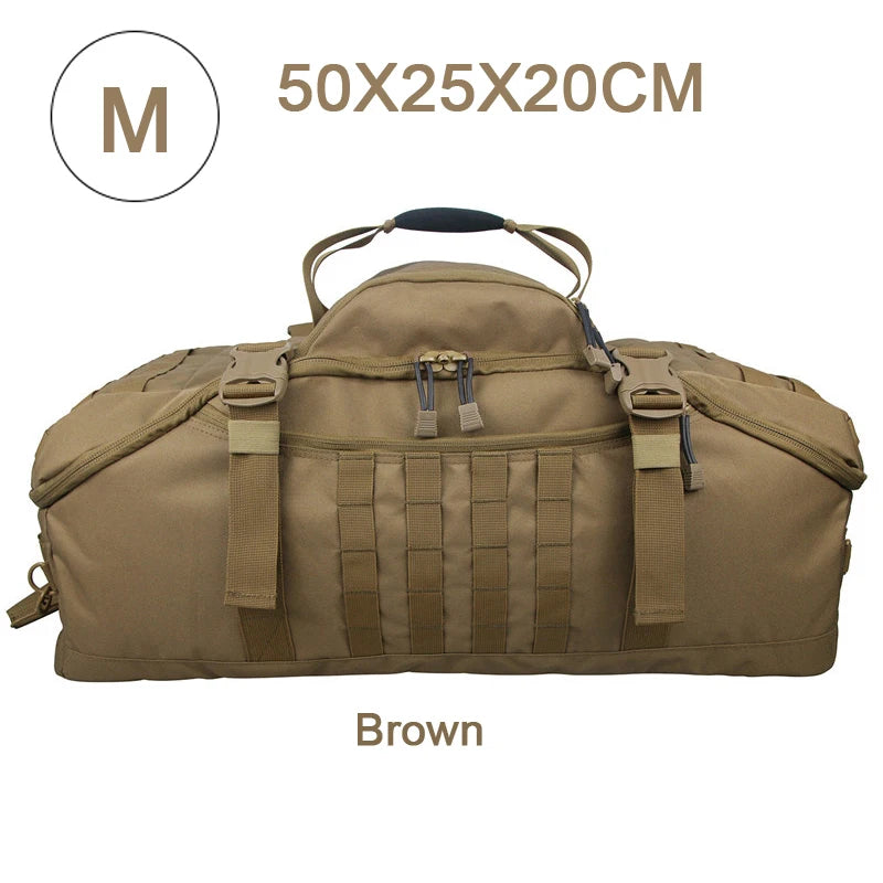 LQARMY Tactical MOLLE Backpack For Outdoor Hiking Camping