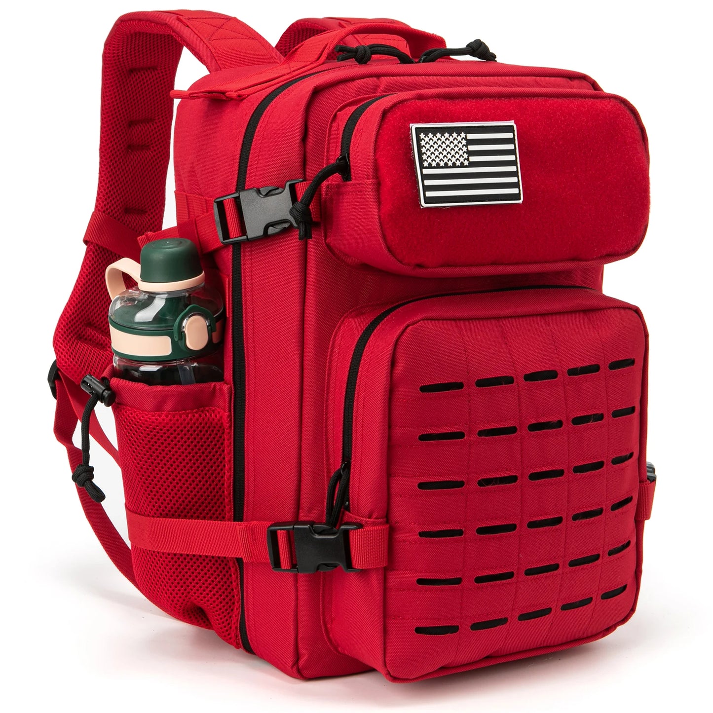 ReFire Gear Tactical MOLLE Hiking Backpack With Dual Cup Holder