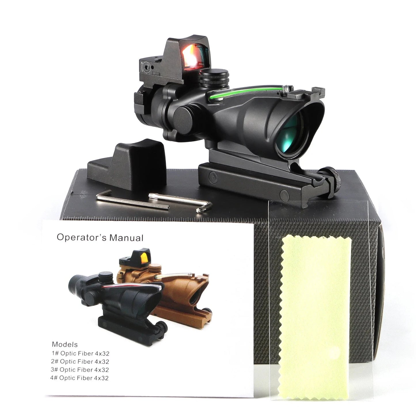 Nabila Adjustable Red Dot Tactical Riflescope For Hunting