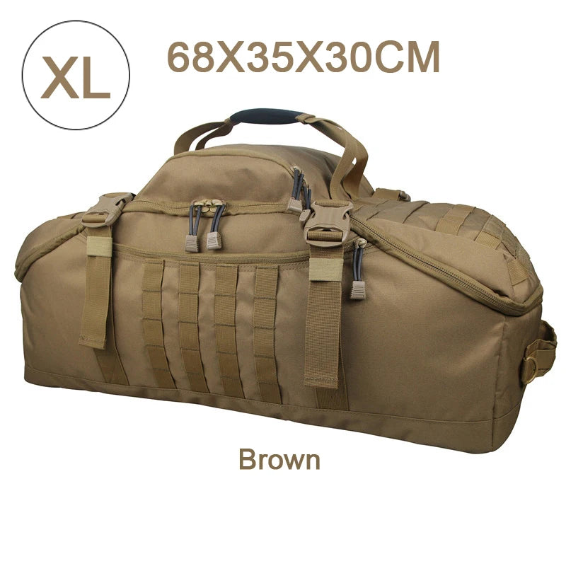 LQARMY Tactical MOLLE Backpack For Outdoor Hiking Camping
