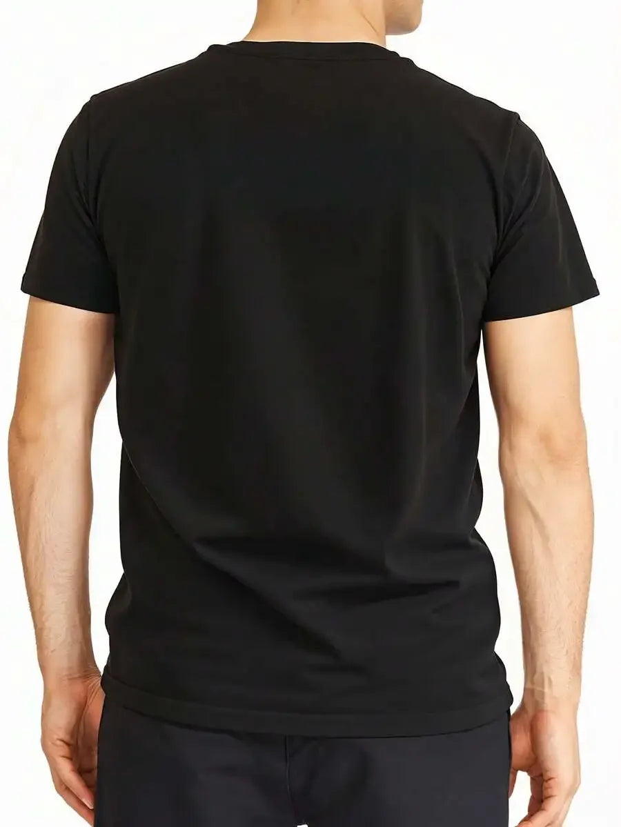 Faith Over Fear Christian Men Camo Cotton Crew Neck Shirt