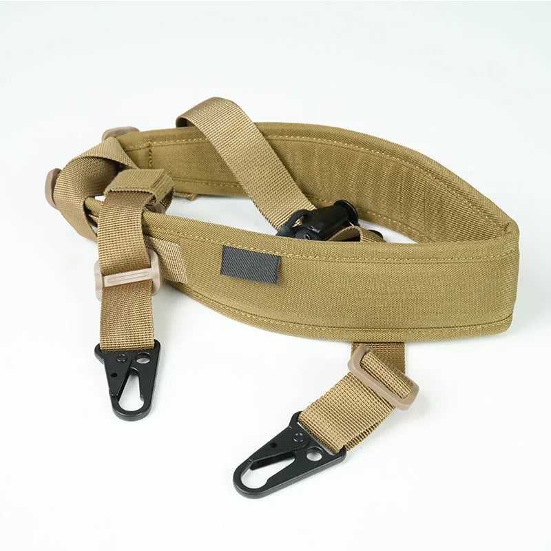 Tactical Adjustable Dual Point Nylon Sling For Firearms