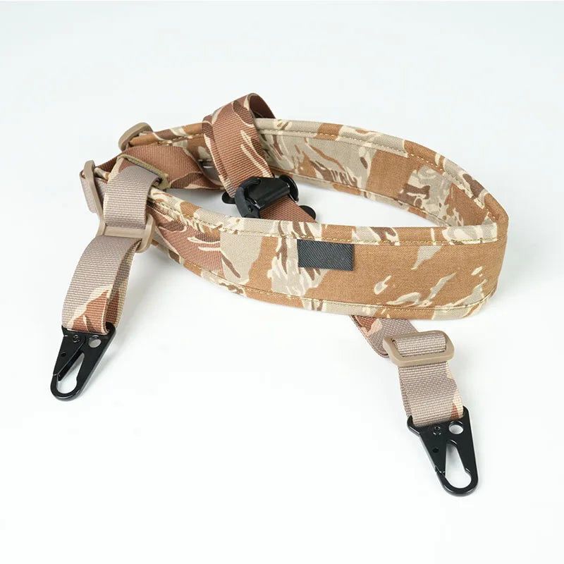 Tactical Adjustable Dual Point Nylon Sling For Firearms