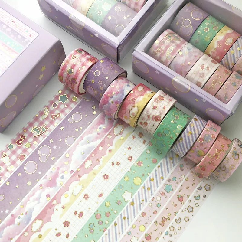 Decorative Washi Tape For Daily Journal And Artistic Scrapbooking