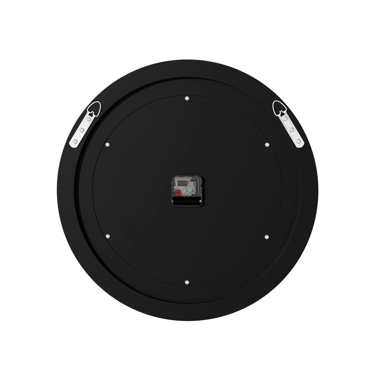 Crystal Sparkle Mirrored Round Wall Clock With Decorative Design