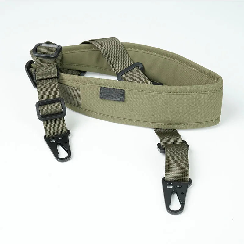 Tactical Adjustable Dual Point Nylon Sling For Firearms