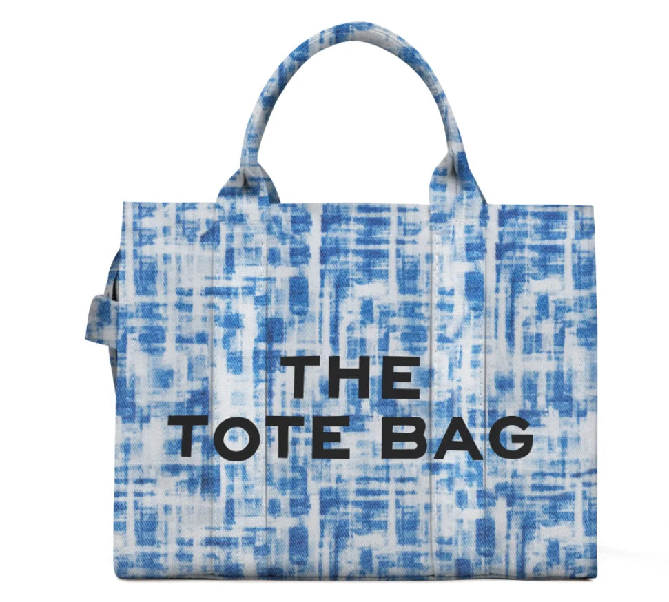 Kabaqoo Canvas Tote Crossbody Work Bag With Multiple Pockets