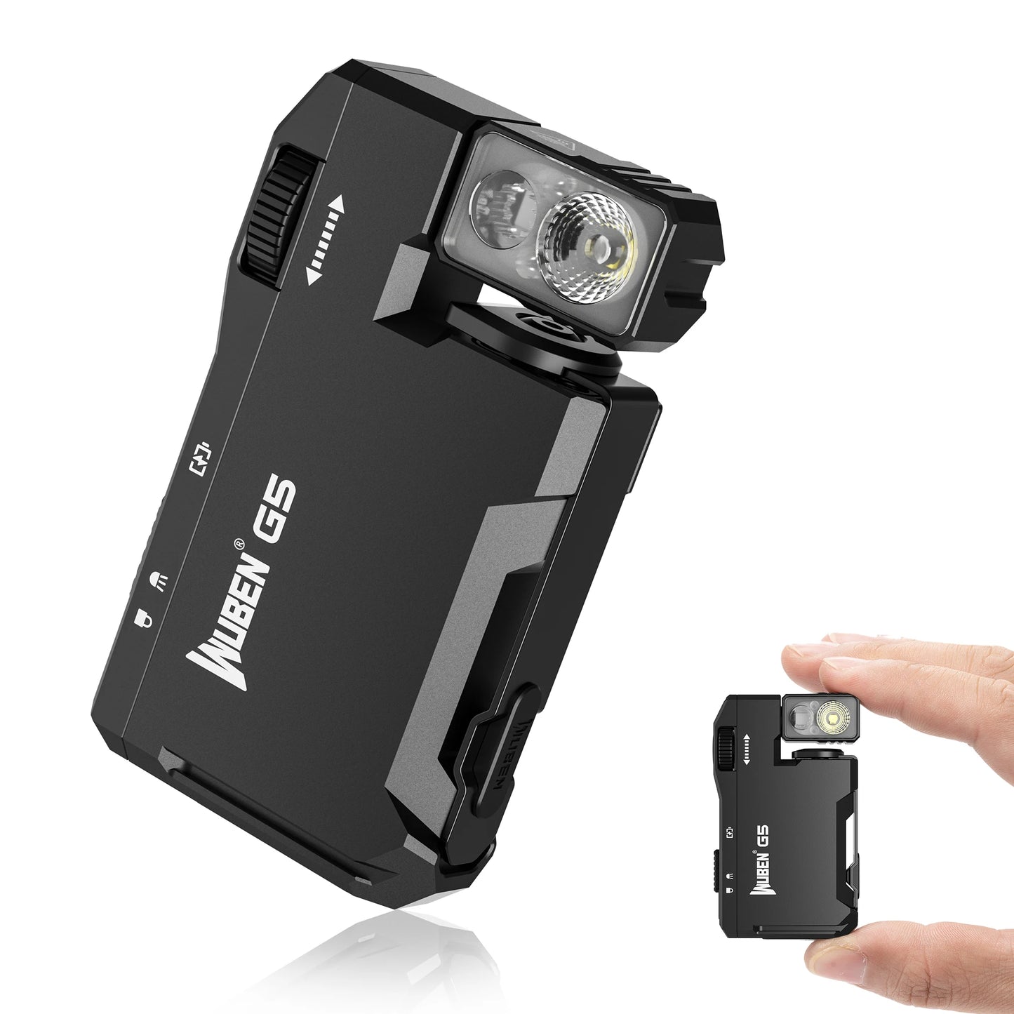 Wuben G5 Magnetic Led Flashlight Usb C Rechargeable Keychain