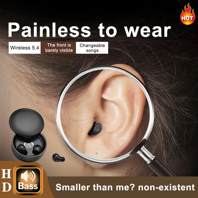 SHUKE Wireless Bluetooth Earbuds With Noise Cancellation And Bass Sound