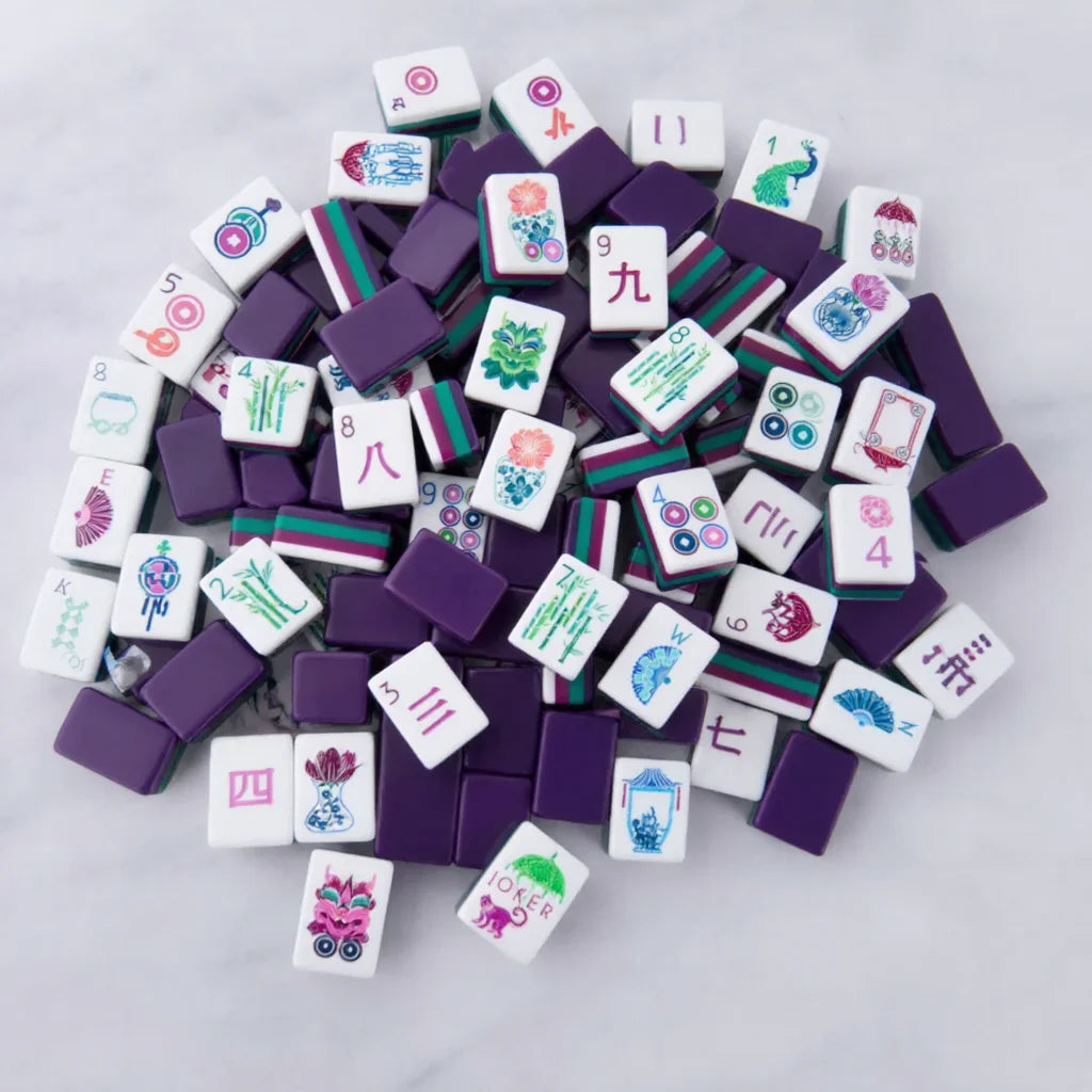 Premium Acrylic American Mahjong Set With 160 Game Pieces