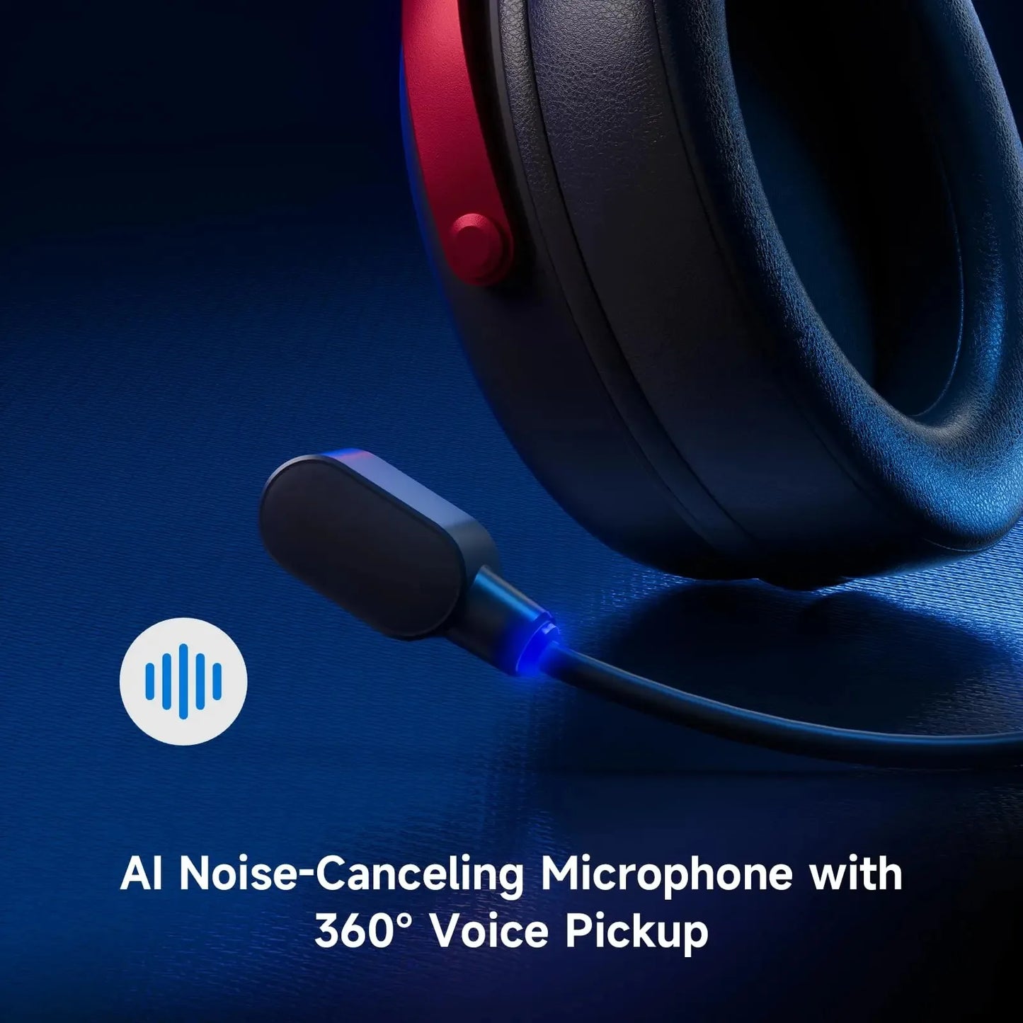 MCHOSE V9 Pro Wireless Gaming Headset Offering 7.1 Surround Sound