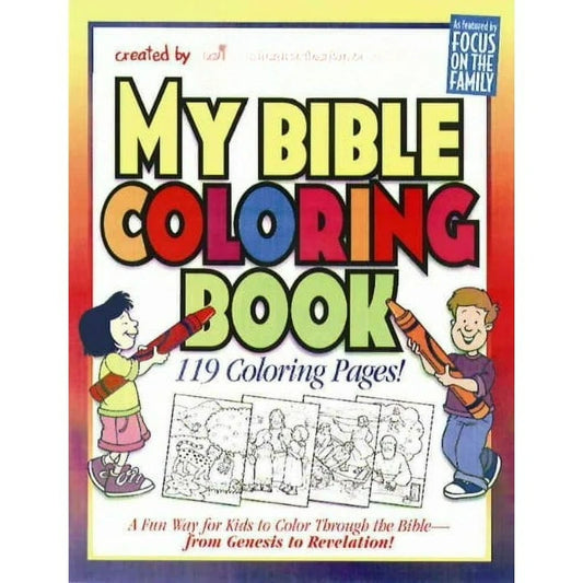 My Bible Coloring Book For Children With 119 Stories