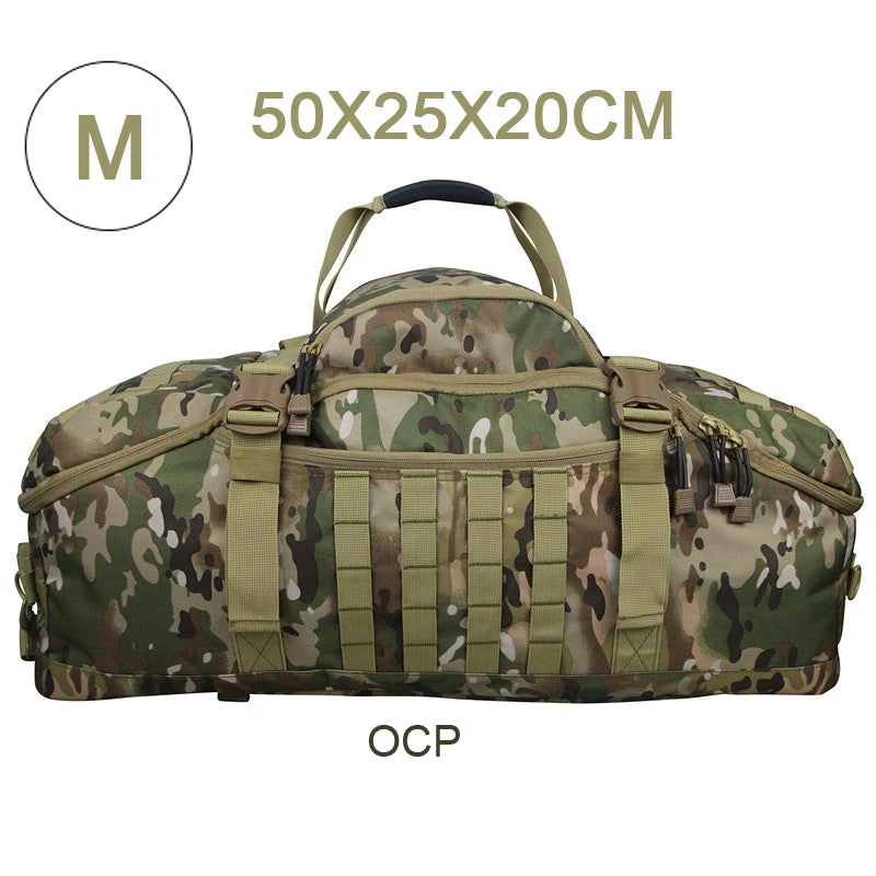 LQARMY Tactical MOLLE Backpack For Outdoor Hiking Camping