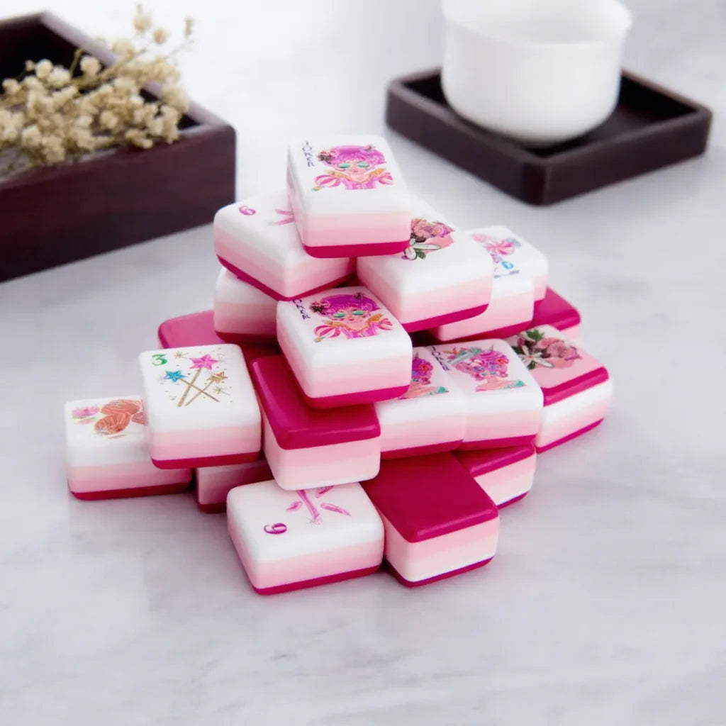 Premium Acrylic American Mahjong Set With 160 Game Pieces
