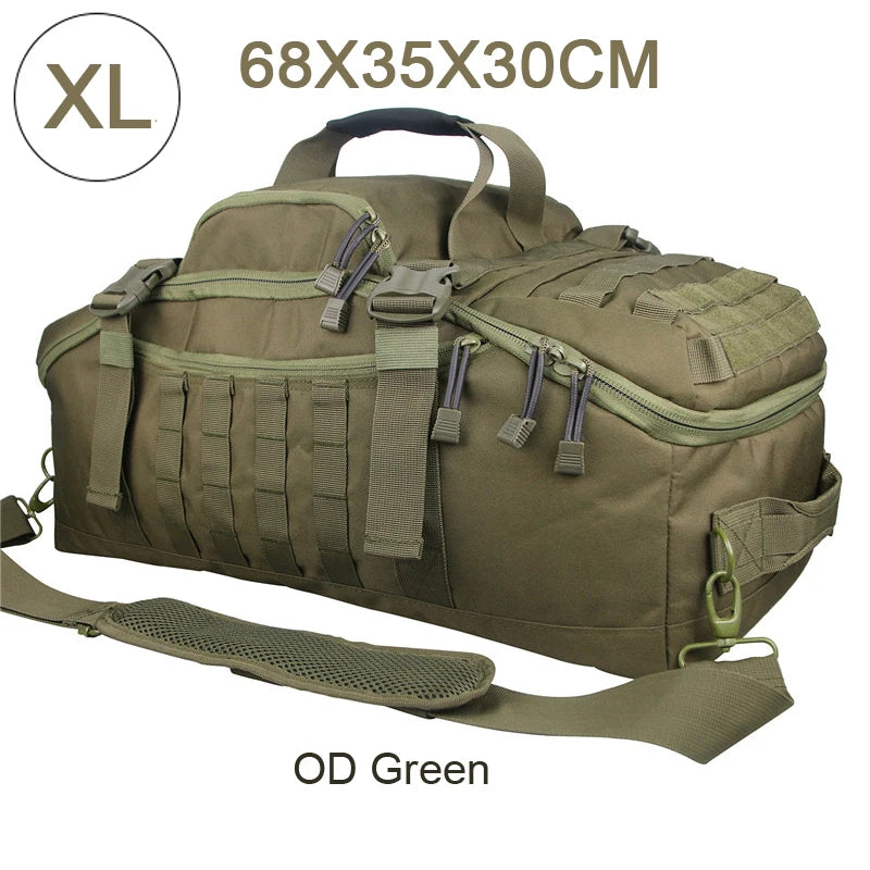 LQARMY Tactical MOLLE Backpack For Outdoor Hiking Camping