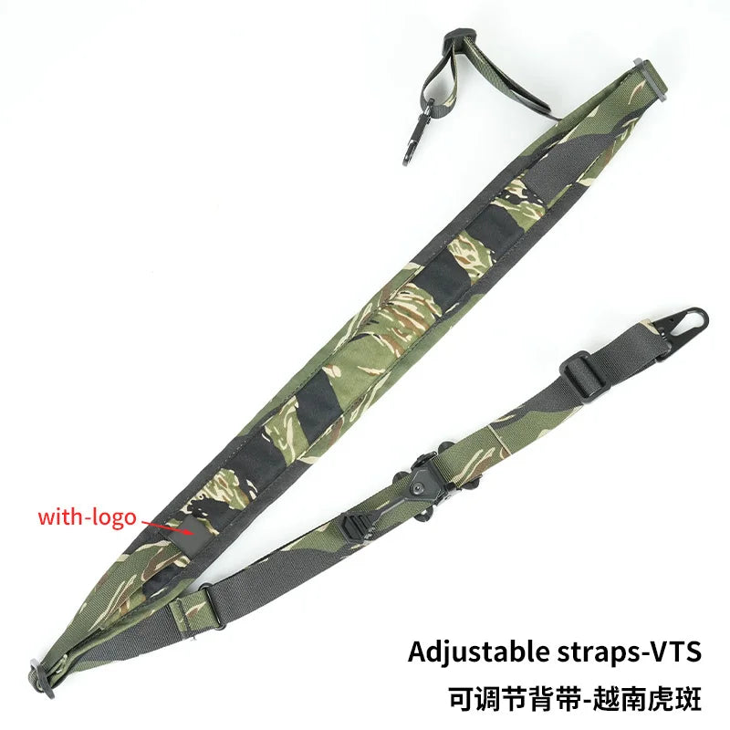 Modular Tactical Rifle Sling With Padded Design For Shooting