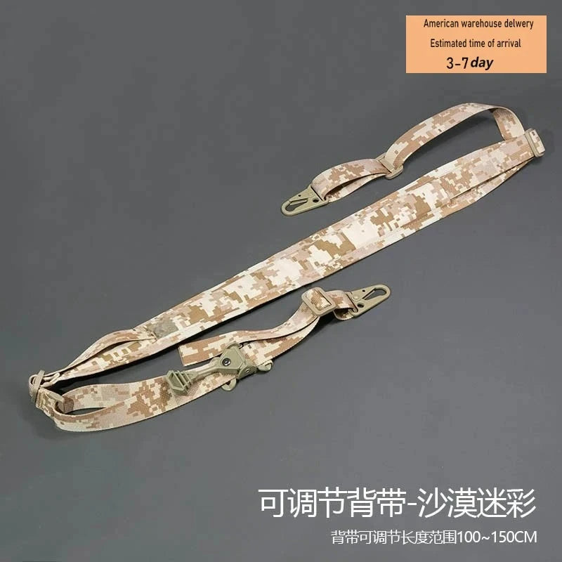 Modular Tactical Rifle Sling With Padded Design For Shooting